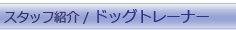 ドッグトレーナー